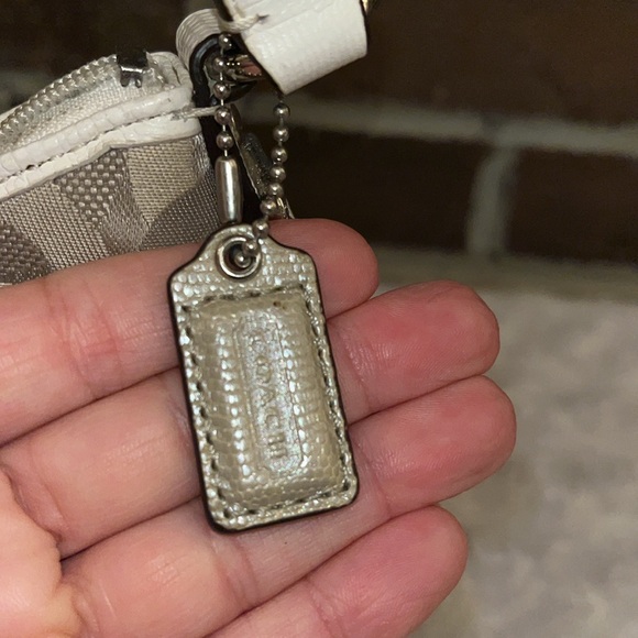 Coach EUC Madison Dotted Top Handle Mini Hobo - Picture 11 of 12